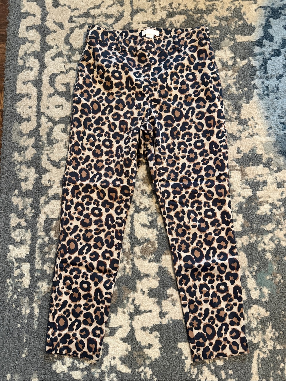 Women’s H&M Leopard Pencil Pants Size 8